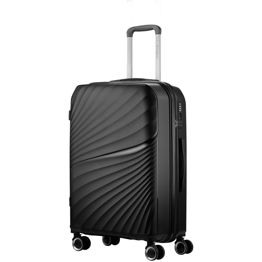 Travelwize Luggage Travelwize Quartz PP 76cm 4-Wheel Spinner Luggage - Black