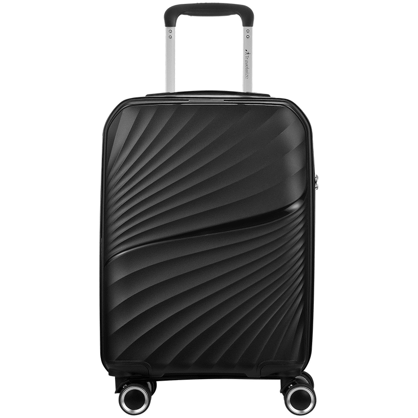 Travelwize Luggage Travelwize Quartz PP 76cm 4-Wheel Spinner Luggage - Black