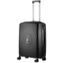 Travelwize Luggage Travelwize Ripple PP 4-Wheel Spinner 55cm Luggage - Black