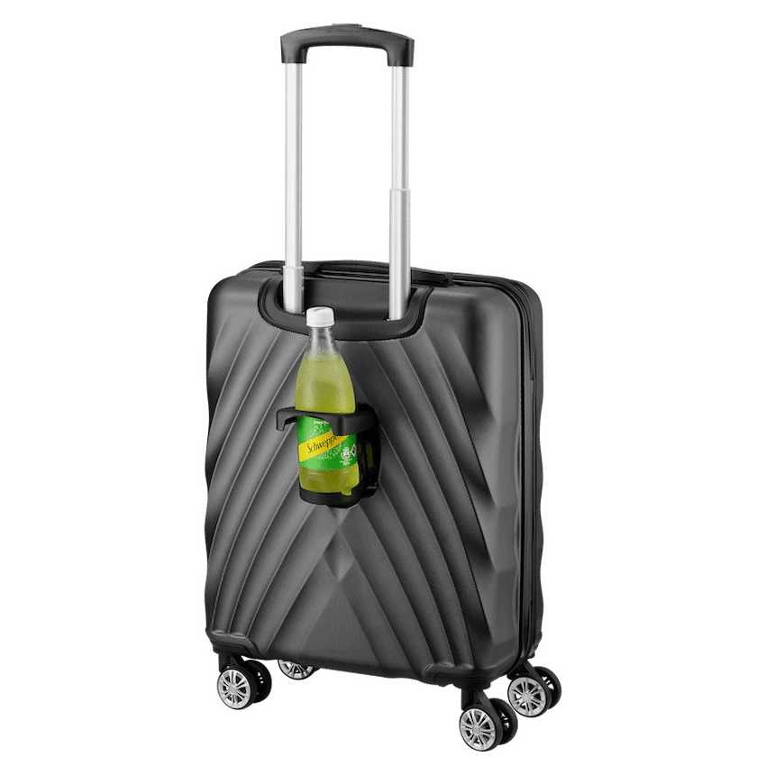 Travelwize Luggage Travelwize Terra ABS 55cm 4-Wheel Spinner Luggage - Black