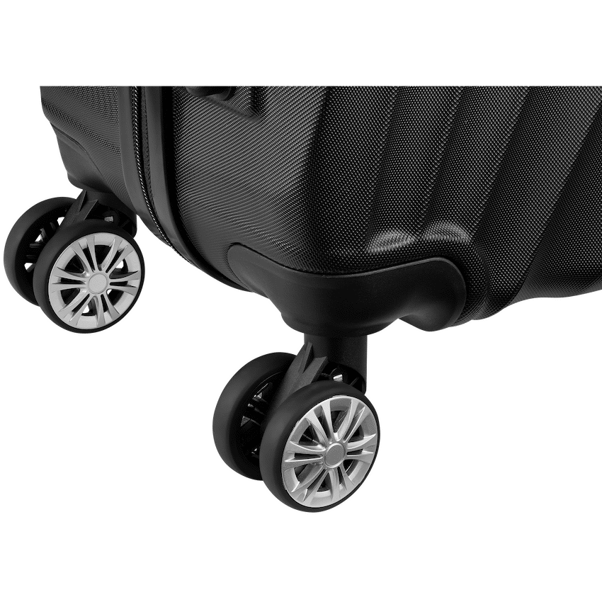 Travelwize Luggage Travelwize Terra ABS 55cm 4-Wheel Spinner Luggage - Black