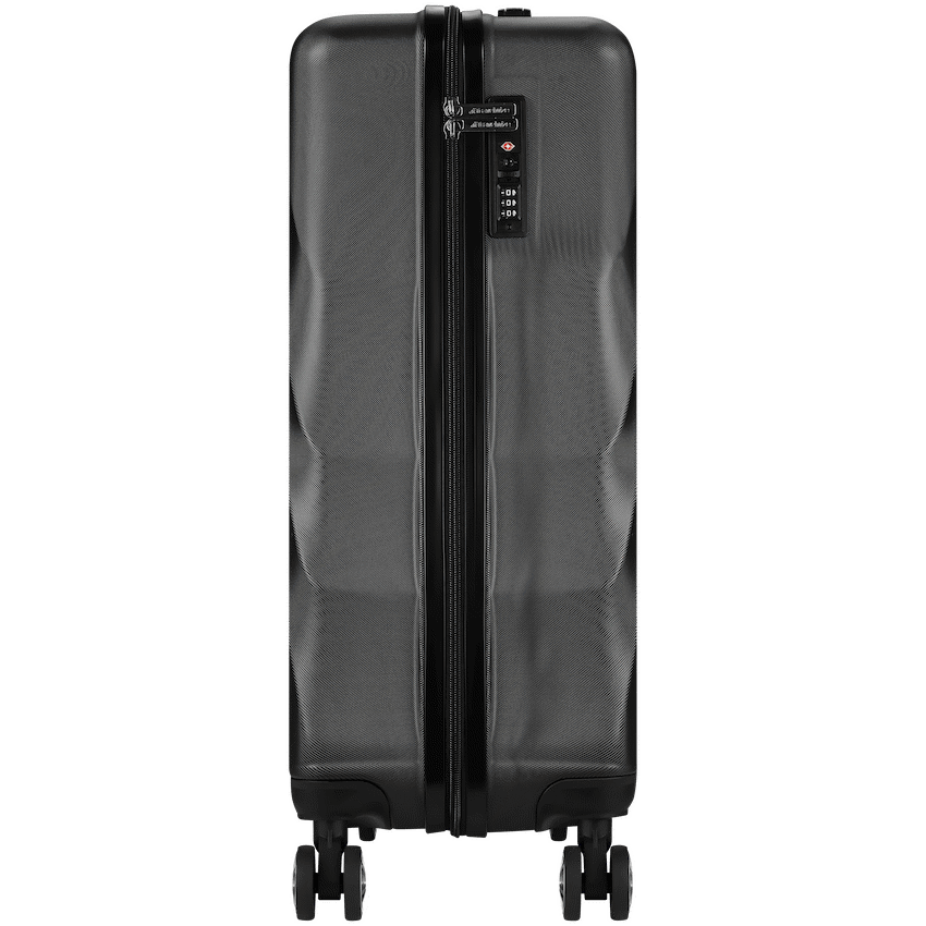 Travelwize Luggage Travelwize Terra ABS 55cm 4-Wheel Spinner Luggage - Black