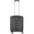 Travelwize Luggage Travelwize Terra ABS 55cm 4-Wheel Spinner Luggage - Black