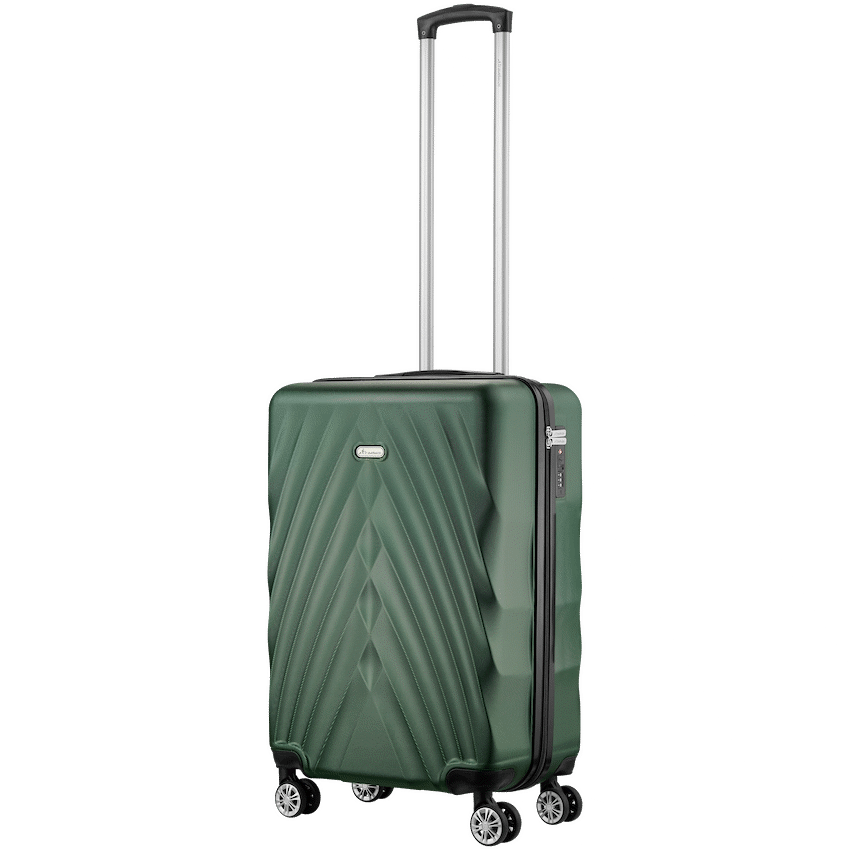 Travelwize Luggage Travelwize Terra ABS 55cm 4-Wheel Spinner Luggage - Bottle