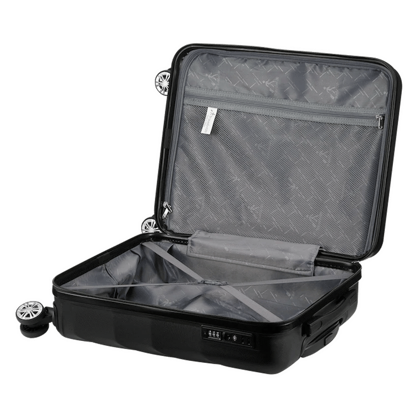 Travelwize Luggage Travelwize Terra ABS 67cm 4-Wheel Spinner Luggage - Black