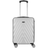 Travelwize Luggage Travelwize Terra ABS 67cm 4-Wheel Spinner Luggage - Silver