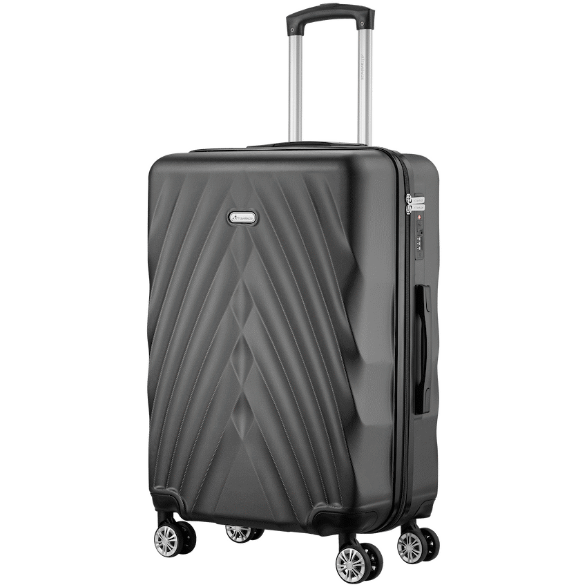 Travelwize Luggage Travelwize Terra ABS 77cm 4-Wheel Spinner Luggage - Black