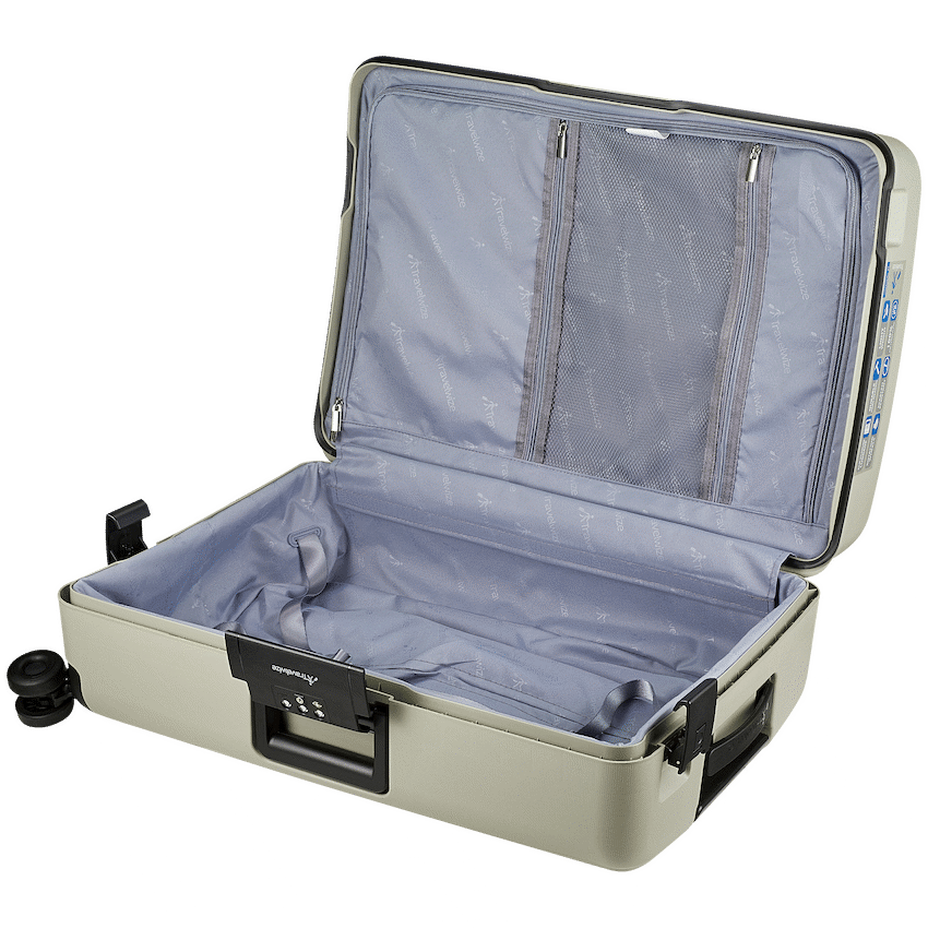 Travelwize Travelwize Clipper PP 55cm 4-Wheel Spinner Luggage Beige