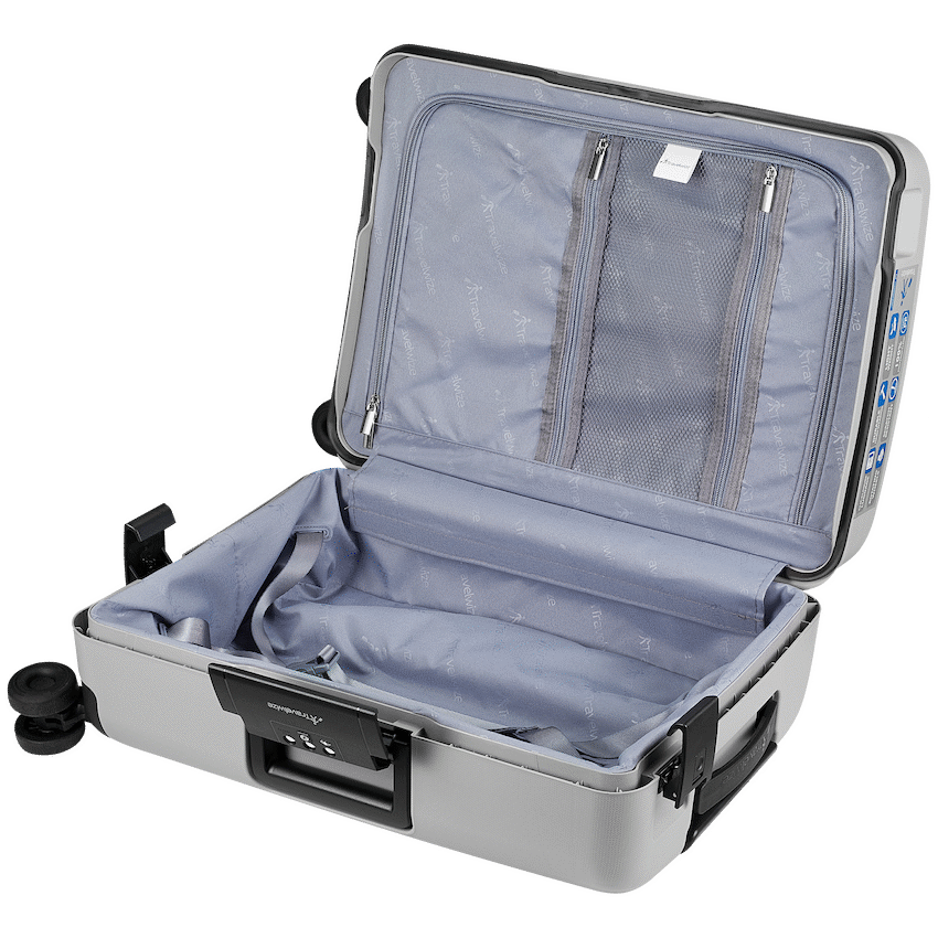 Travelwize Travelwize Clipper PP 55cm 4-Wheel Spinner Luggage Nardo Grey