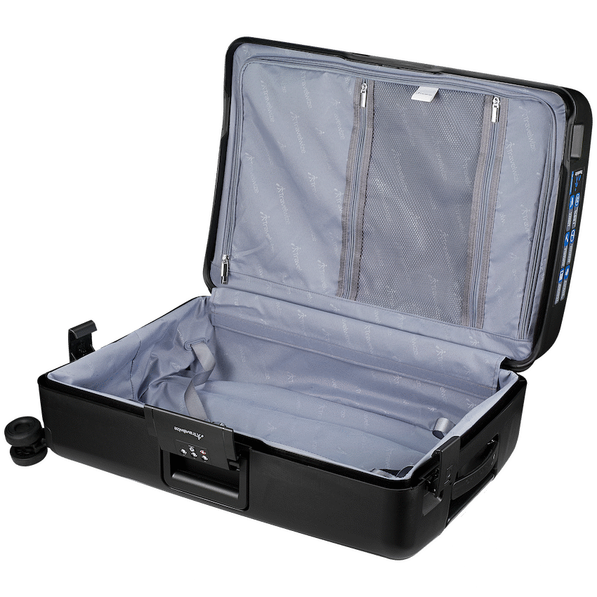 Travelwize Travelwize Clipper PP 65cm 4-Wheel Spinner Luggage Black