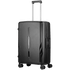 Travelwize Travelwize Clipper PP 65cm 4-Wheel Spinner Luggage Black