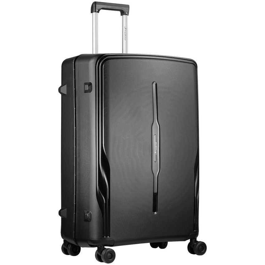 Travelwize Travelwize Clipper PP 75cm 4-Wheel Spinner Luggage Black