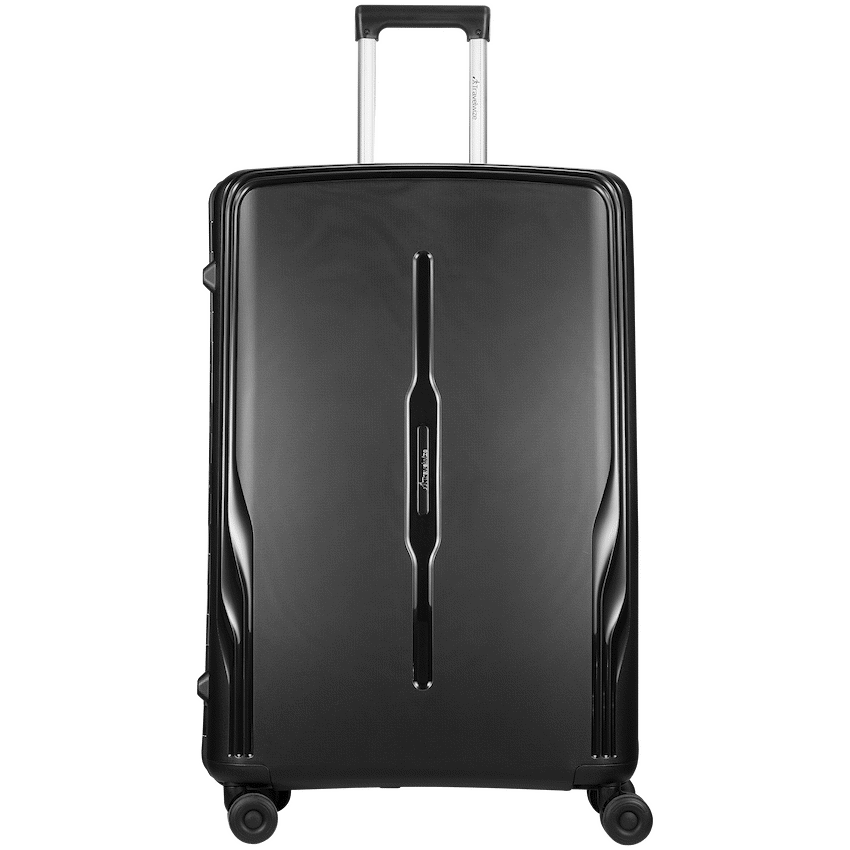 Travelwize Travelwize Clipper PP 75cm 4-Wheel Spinner Luggage Black