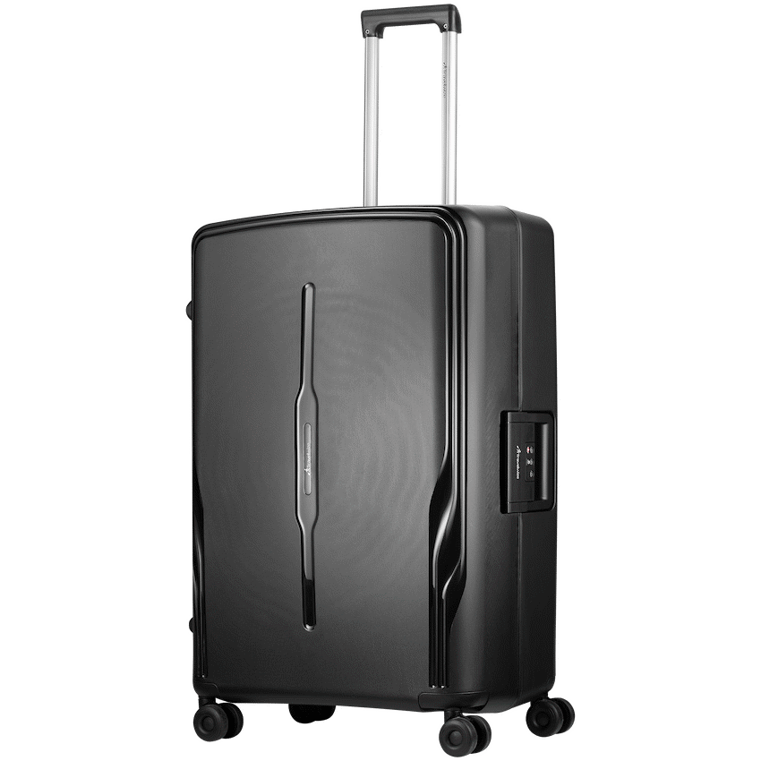 Travelwize Travelwize Clipper PP 75cm 4-Wheel Spinner Luggage Black