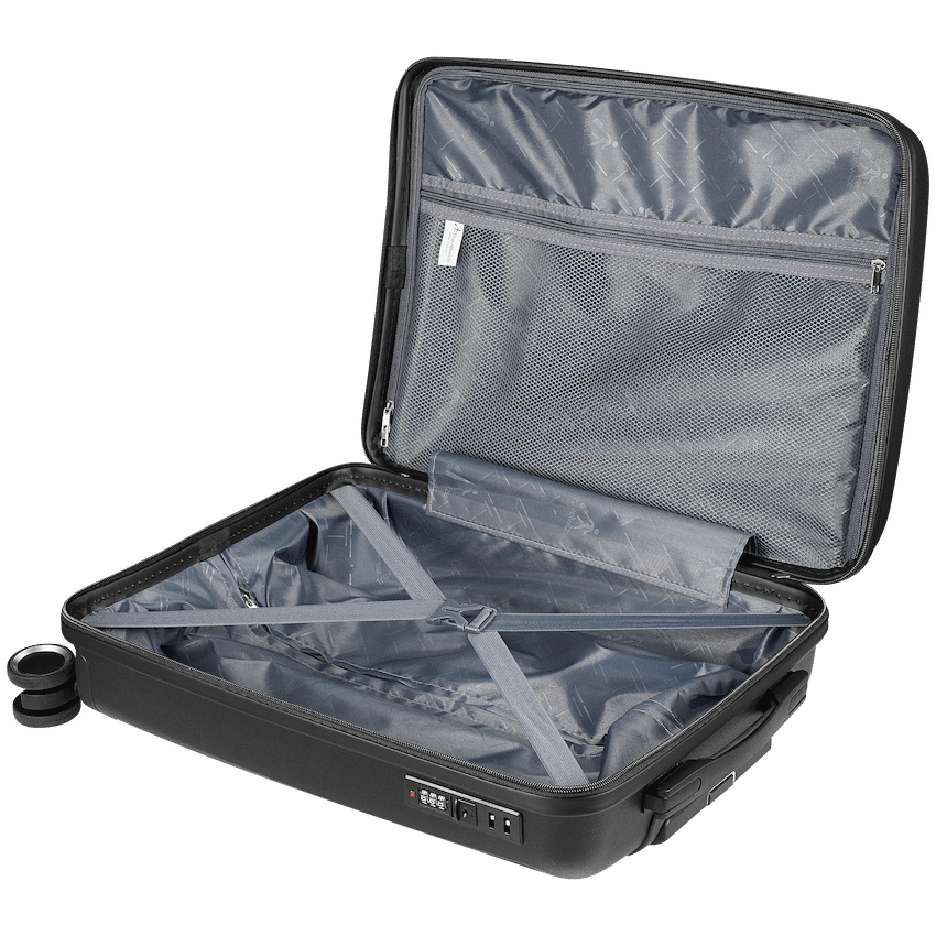 Travelwize Travelwize Tourer PP 55cm 4-wheel Spinner Luggage Black
