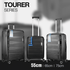 Travelwize Travelwize Tourer PP 55cm 4-wheel Spinner Luggage Black