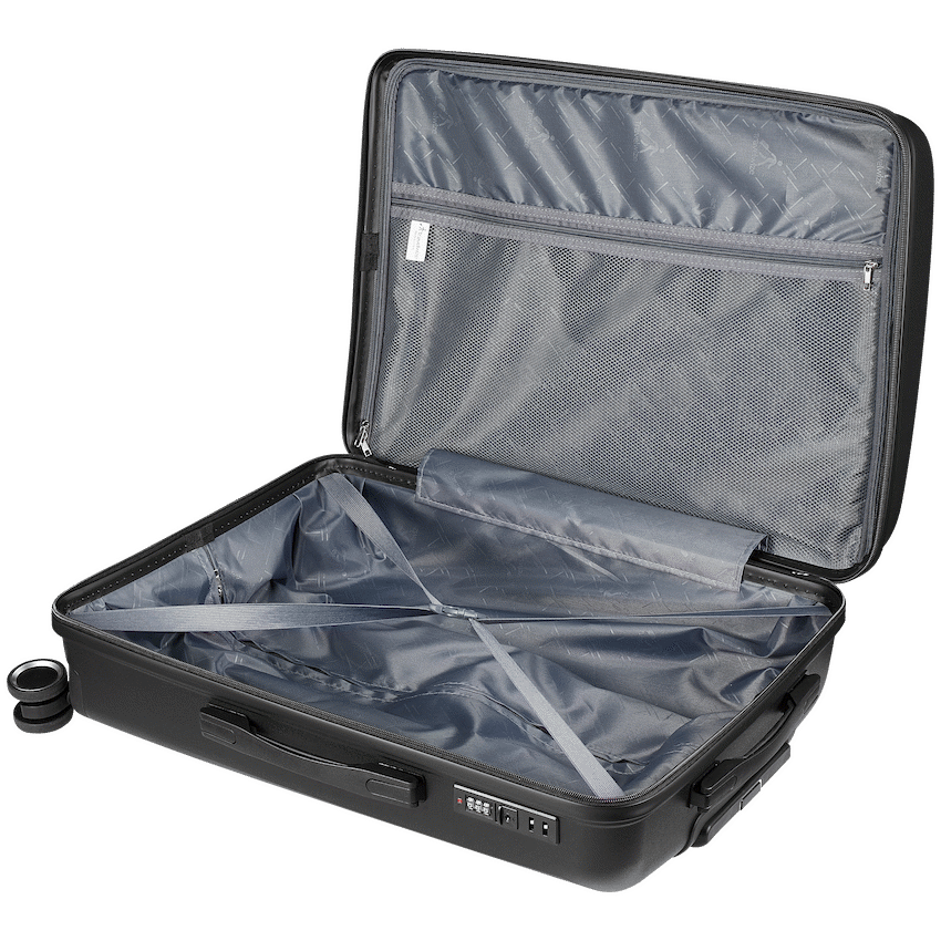 Travelwize Travelwize Tourer PP 65cm 4-wheel Spinner Luggage Black