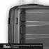 Travelwize Travelwize Tourer PP 65cm 4-wheel Spinner Luggage Black