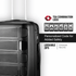 Travelwize Travelwize Tourer PP 65cm 4-wheel Spinner Luggage Black