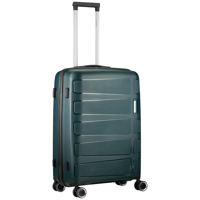 Travelwize Travelwize Tourer PP 65cm 4-wheel Spinner Luggage Petrol