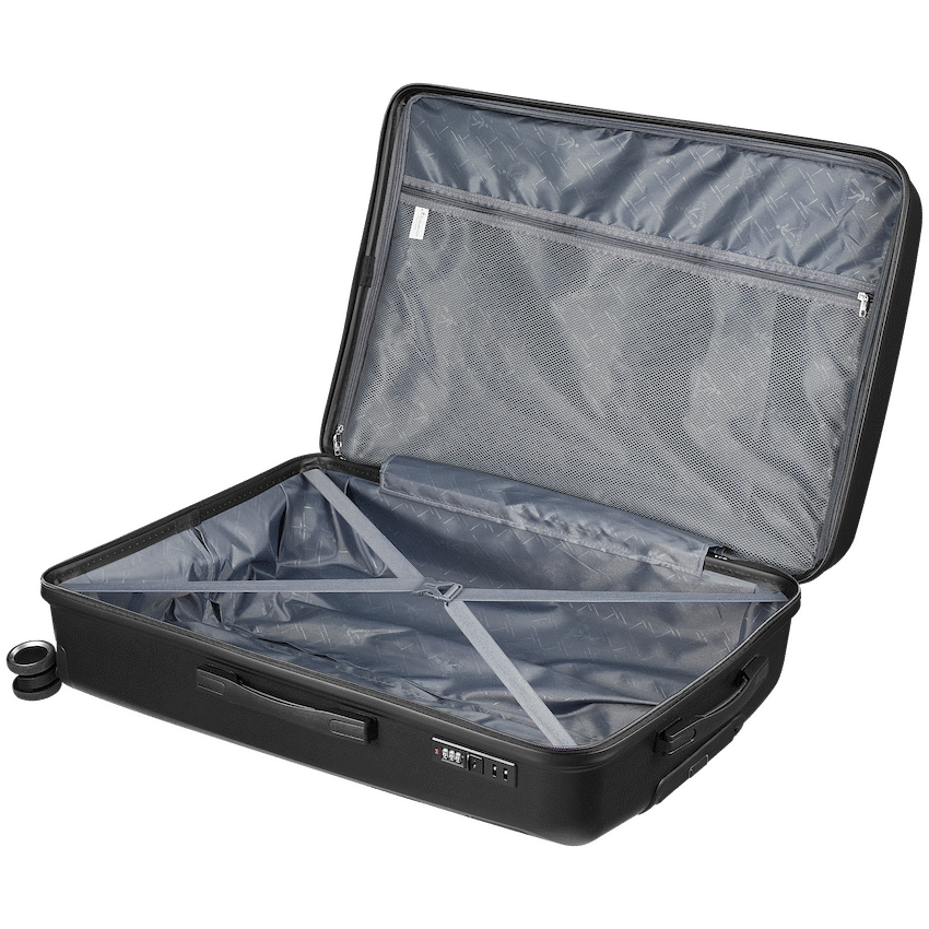 Travelwize Travelwize Tourer PP 75cm 4-wheel Spinner Luggage Black