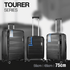 Travelwize Travelwize Tourer PP 75cm 4-wheel Spinner Luggage Black