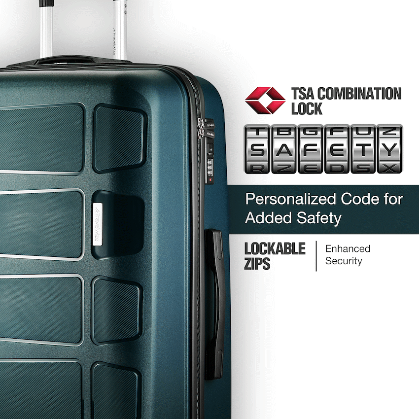 Travelwize Travelwize Tourer PP 75cm 4-wheel Spinner Luggage Petrol