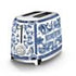 Smeg D&G 2 Slice Toaster Mediterraneo - TSF01DGBEU