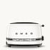 Smeg Porsche Carrara White 2 Slice Toaster - TSF01PCWEU