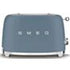 Smeg Storm Blue Matt 2 Slice Toaster - TSF01SBMEU