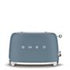 Smeg Storm Blue Matt 2 Slice Toaster - TSF01SBMEU
