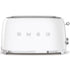 Smeg 4 Slice White Toaster - TSF02WHEU