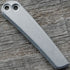 AWT Milled Aluminium Universal Spyderco Clip - Stonewash