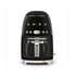 Smeg 245mm  Black Retro Drip Filter Coffee Machine - DCF02BLSA