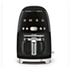 Smeg 245mm  Black Retro Drip Filter Coffee Machine - DCF02BLSA