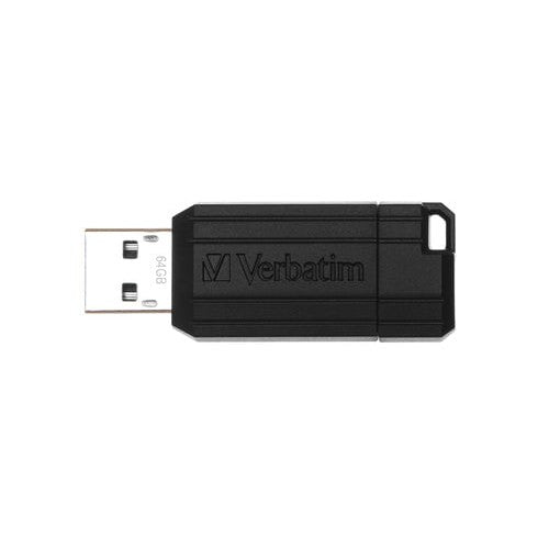 Verbatim Verbatim 64GB Pinstripe USB Black