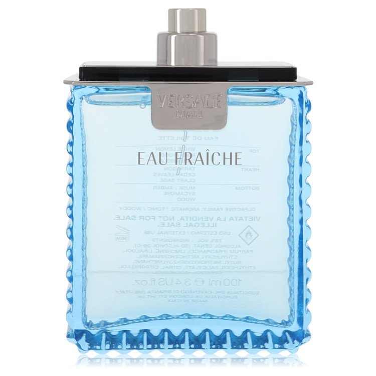 Versace Eau Fraiche Eau De Toilette Spray (Tester) 3.4 oz Eau Fraiche Eau De Toilette Spray Versace Man Eau Fraiche Eau De Toilette Spray (Tester) By Versace