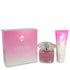 Versace Gift Set - 3 oz Eau De Toilette Spray + 3.4 oz Body Lotion 3 oz Eau De Toilette Spray + 3.4 oz Body Lotion Bright Crystal Gift Set By Versace