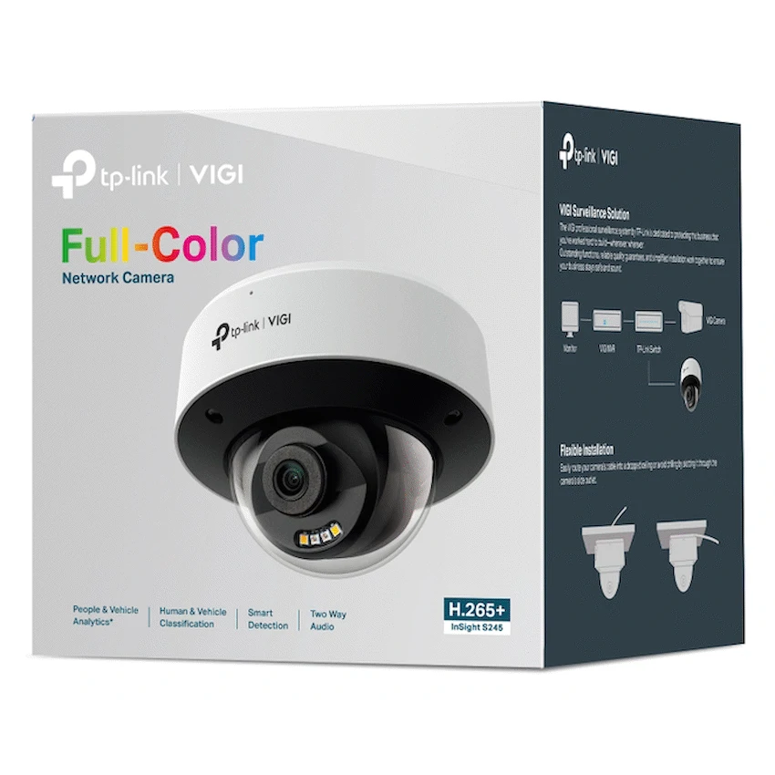 VIGI Networking Insight S225 (2.8mm) VIGI 2MP Full-Color Dome Network Camera