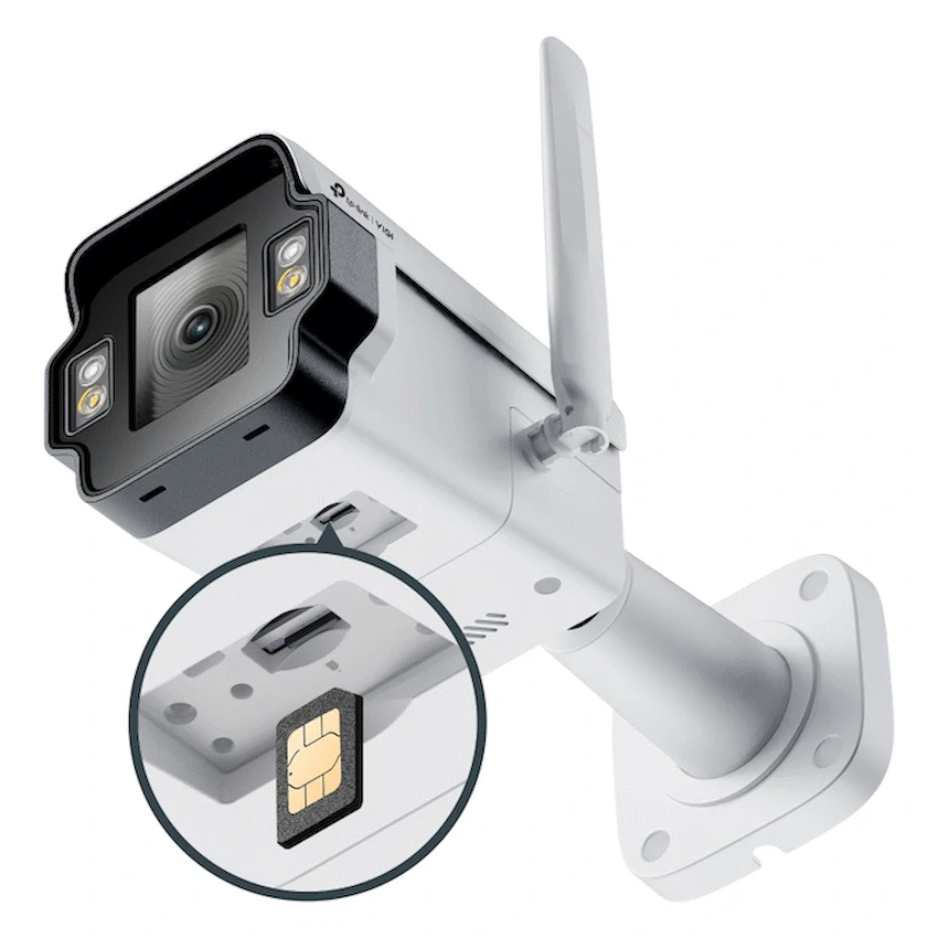 VIGI Networking InSight S345-4G (4mm) VIGI 4MP Outdoor Full-Color 4G Bullet Network Camera