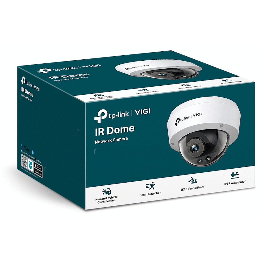 VIGI Networking TP-Link Vigi C220I 2MP 2.8mm Dome Network Camera