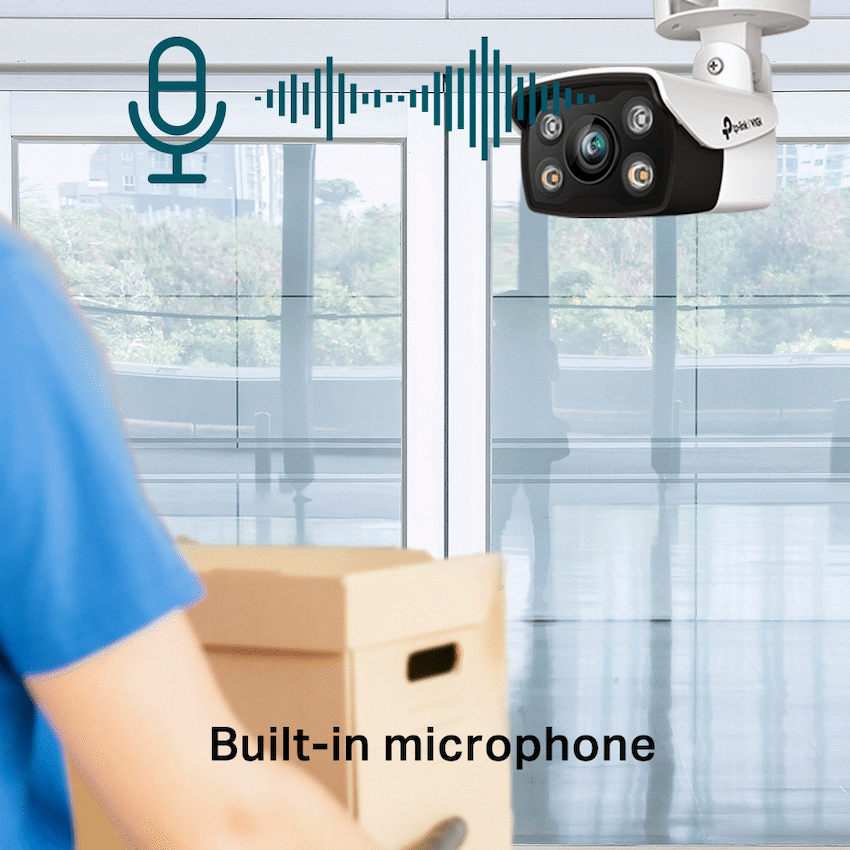 VIGI Networking TP-Link Vigi C330 3MP 2.8mm Outdoor Full-Color Bullet Network Camera