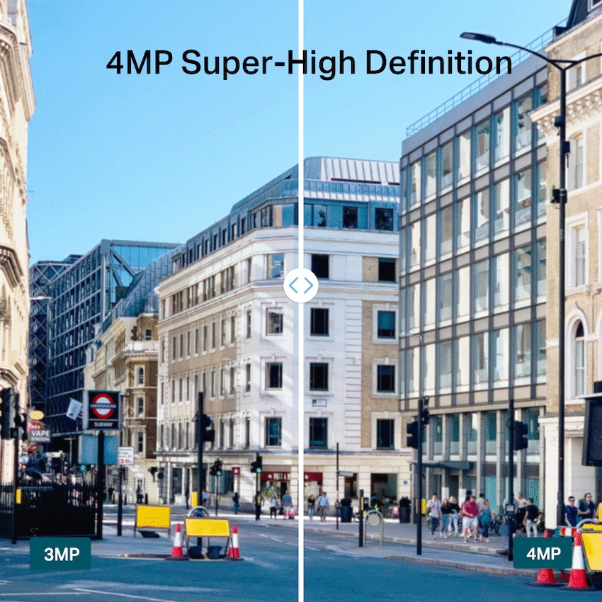 VIGI Networking TP-Link Vigi C340I 4MP 4mm Outdoor Bullet Network Camera