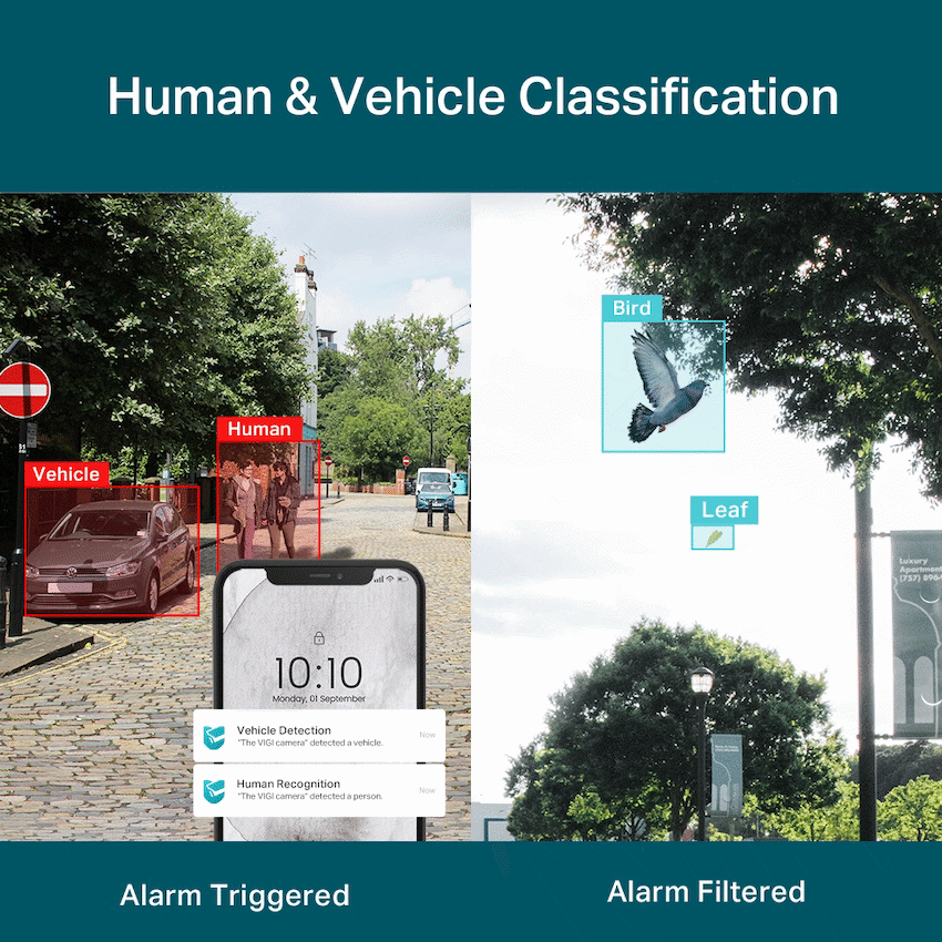 VIGI Networking TP-Link Vigi C350 (4mm) 5MP Full-Color Bullet Network Camera