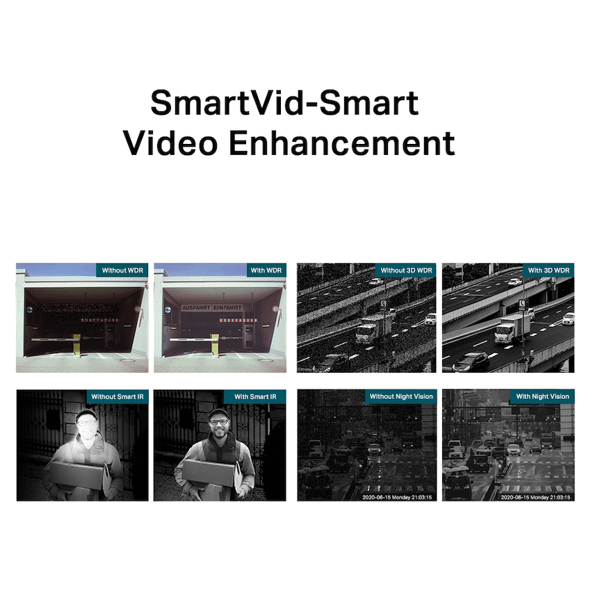 VIGI Networking TP-Link Vigi C430 3MP 4mm Full-Color Turret Network Camera