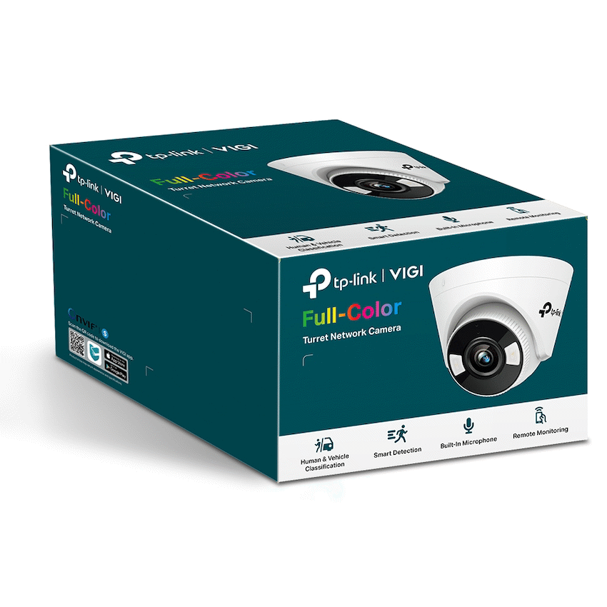 VIGI Networking TP-Link Vigi C430 3MP 4mm Full-Color Turret Network Camera