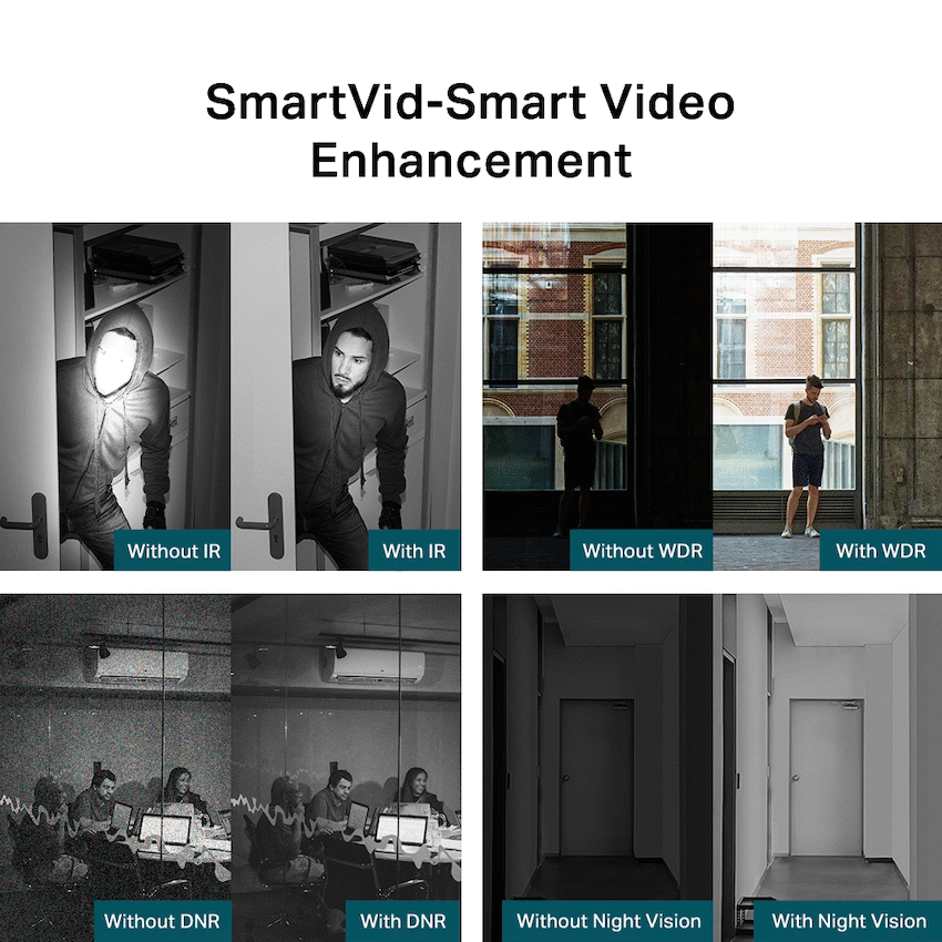 VIGI Networking TP-Link Vigi C430I 3MP 4mm Turret Network Camera