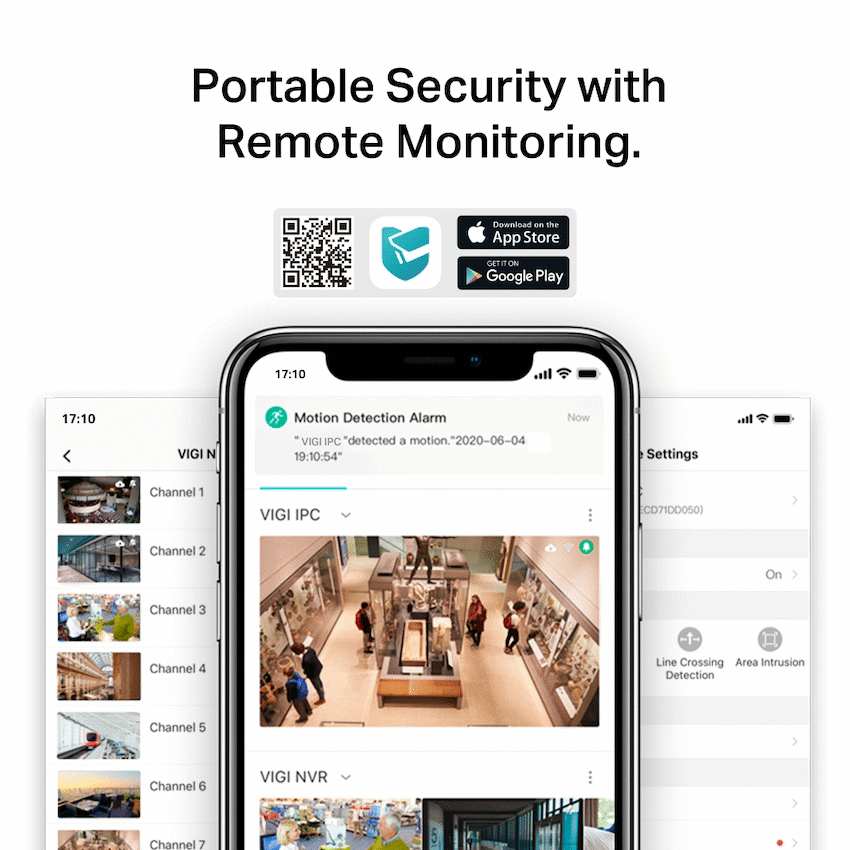 VIGI Networking TP-Link Vigi C440 4MP 2.8mm Full-Color Turret Network Camera