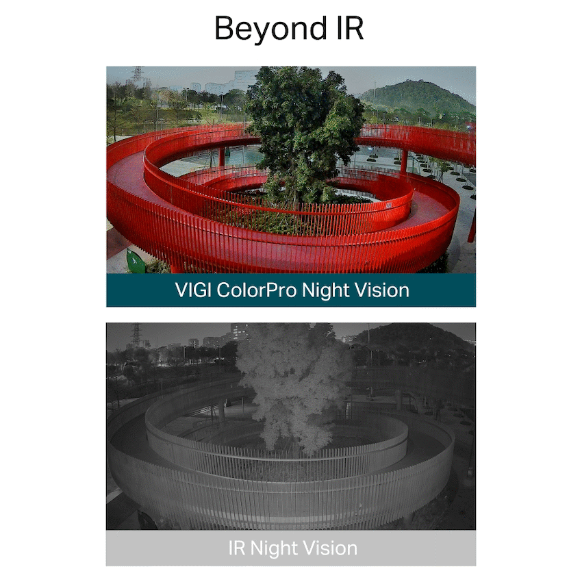 VIGI Networking TP-Link Vigi C540S (4mm) 4MP Outdoor ColorPro Night Vision Pan-Tilt Network Camera