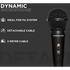 Volkano Audio Volkano Ace Series Metal Wired Dynamic Vocal Microphone - Black